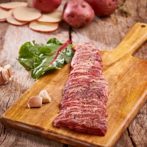 Grass Fed Beef Skirt Steak Grilled